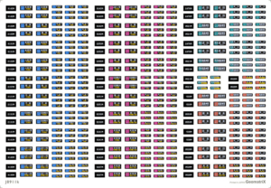ジオマトリックス・デザイナーズ・インク J8911k E131系0番台