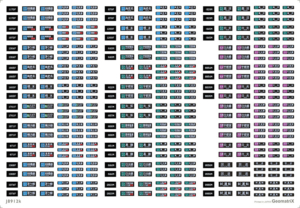 ジオマトリックス・デザイナーズ・インク J8912k E131系500,600番台