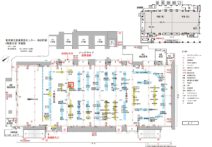 鉄道模型市 2025 会場内地図