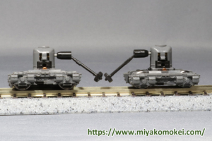 カトー 28-260-3 DD51後期動力台車(タイヤ無・グレー)