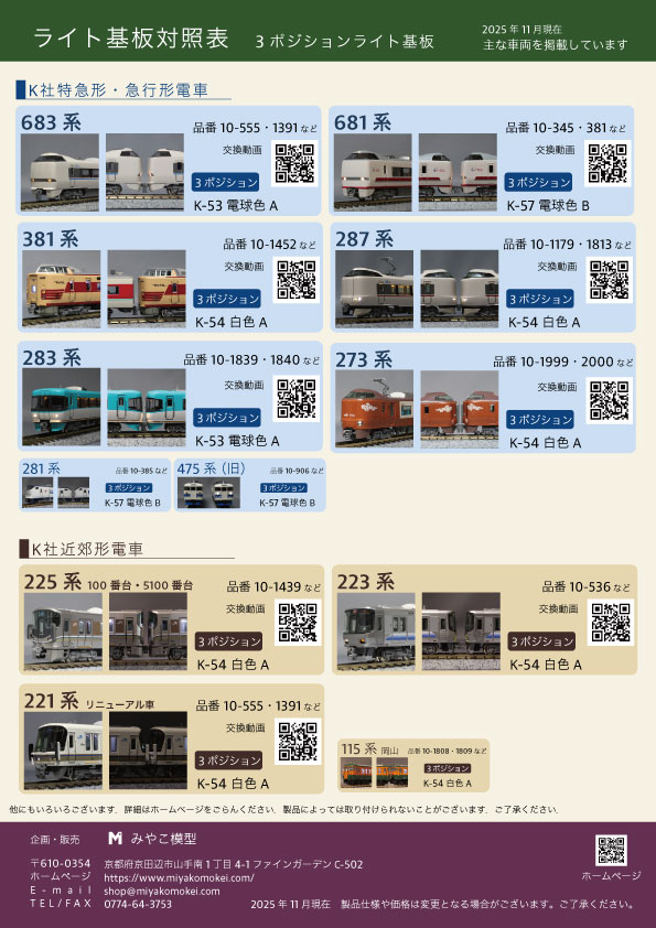 3ポジションライト基板対応表2025-11
